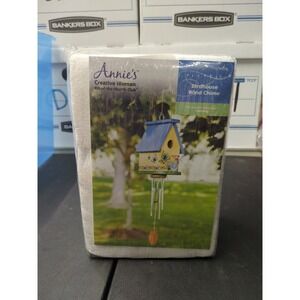 Annie's Creative Woman Kit of the Month Club #CWC05 Birdhouse Wind Chime New...